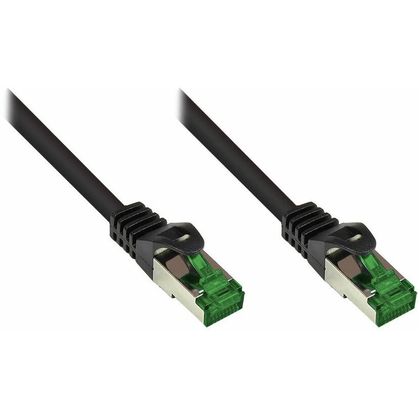 Alcasa Alcasa 8062-H300S kabel sieciowy Czarny
