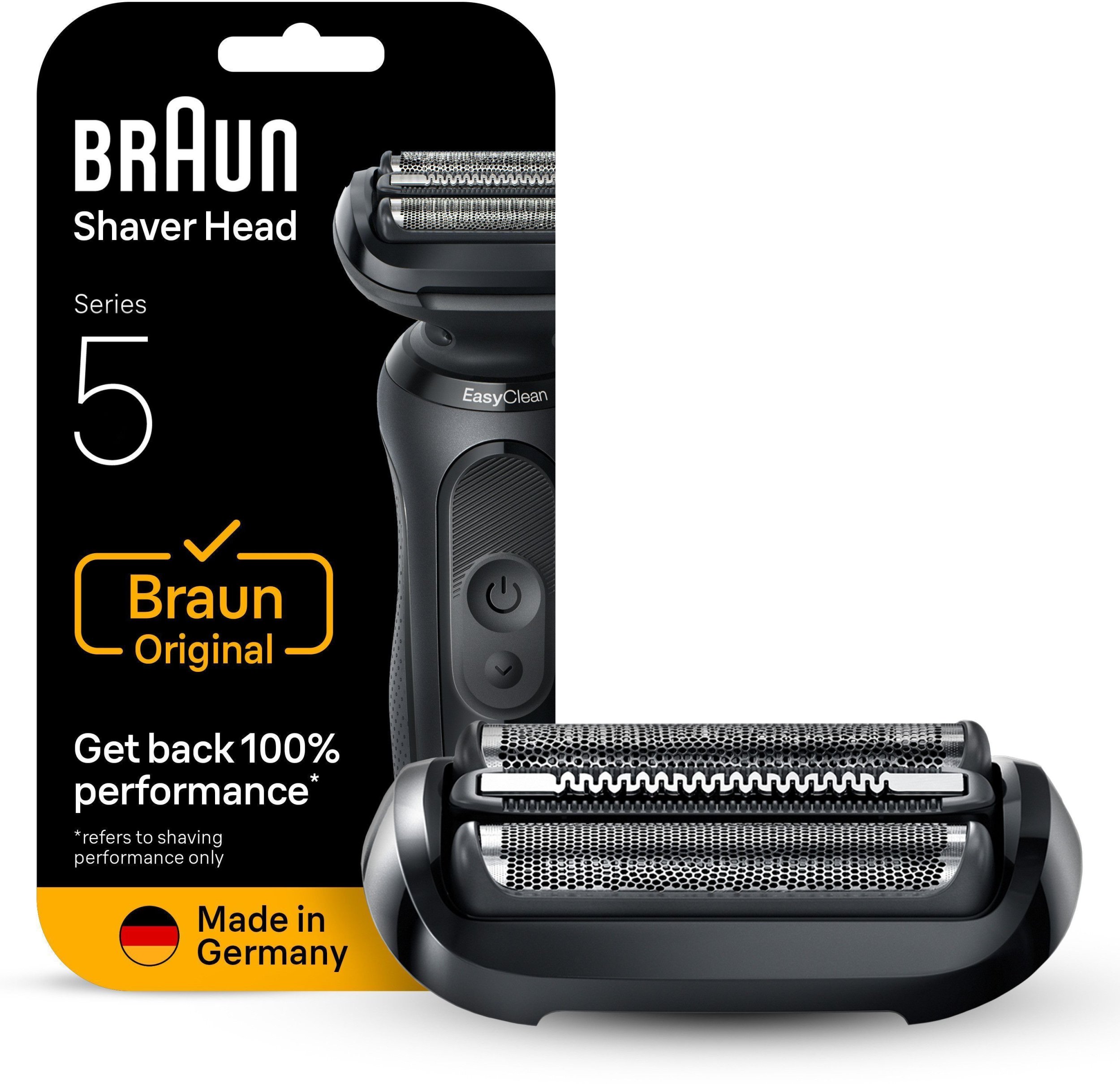 BRAUN Series 5 black electric shaver