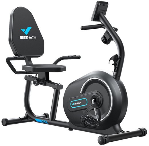 MERACH MR-S08B1-EU recumbent exercise bike (black)