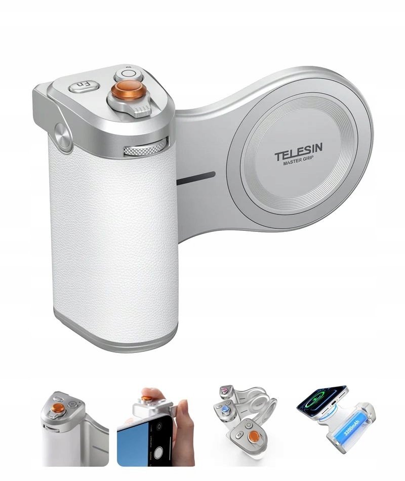 Telesin Uchwyt Grip Magnes Magsafe Pilot