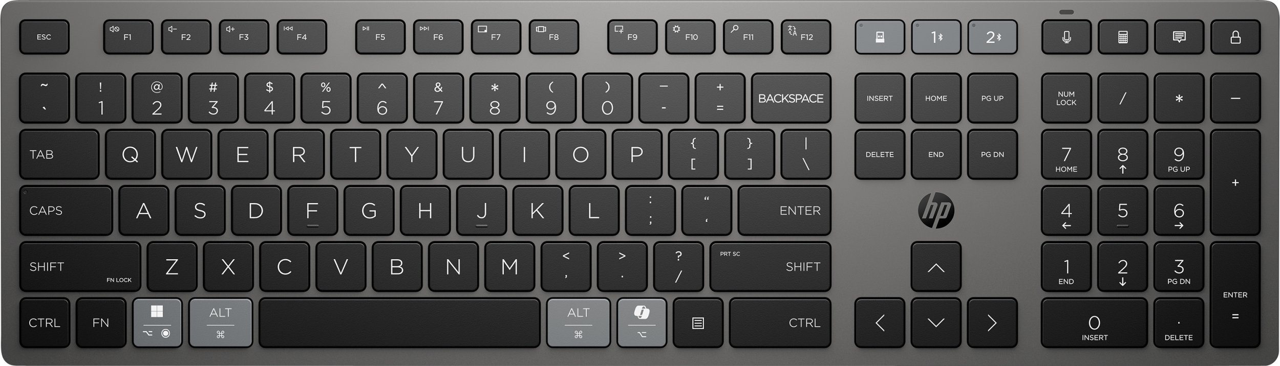 HP 725 Capacitor Wireless Keyboard klávesnica