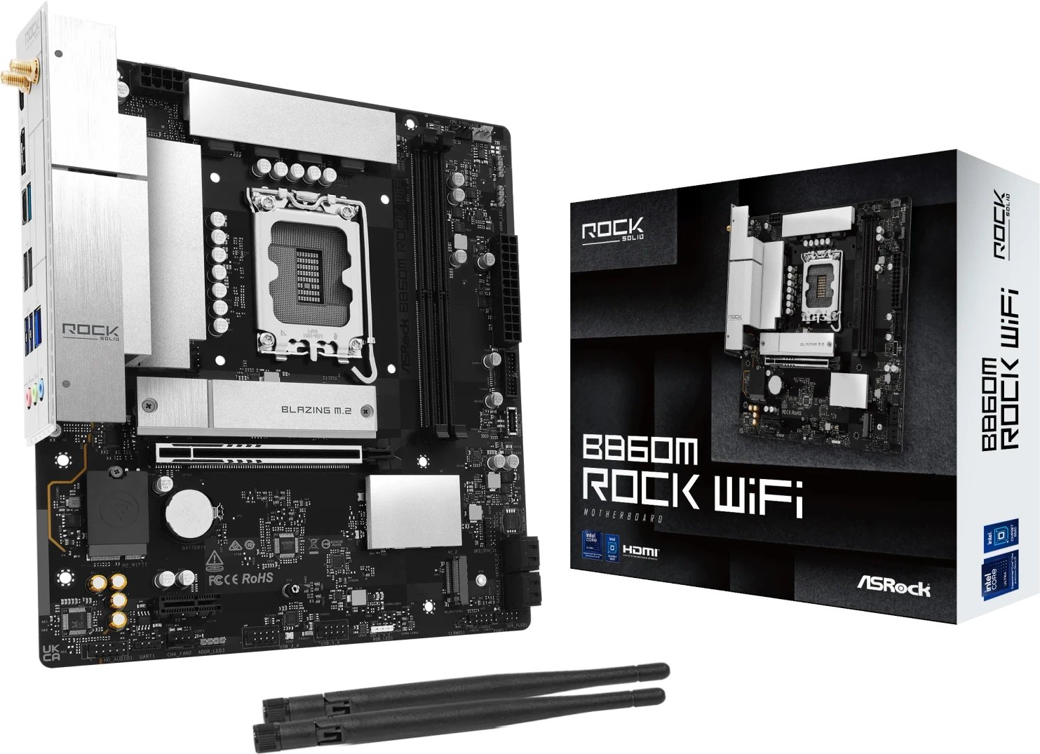 Mainboard|ASROCK|Intel B860|LGA 1851 (Socket V1)|micro ATX|RAM