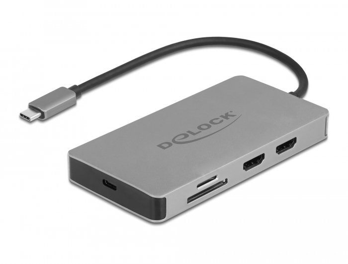 Stacja/replikator Delock USB Type-C™ stacja dokująca