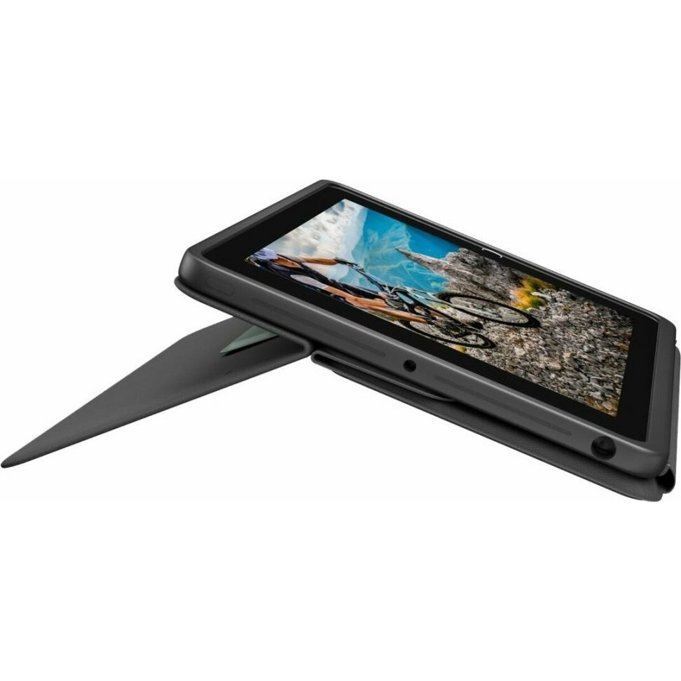 Logitech Rugged Folio Tastatur-Case für iPad