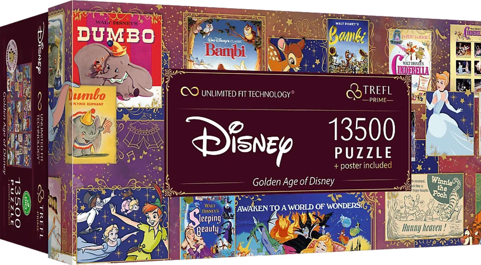Trefl Puzzle Prime Disney - Golden