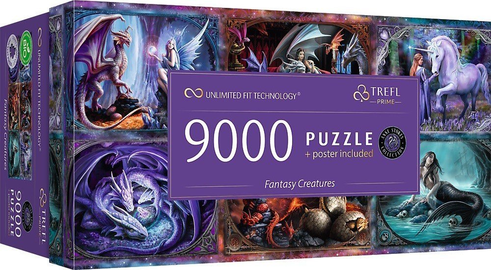 Trefl Puzzle Prime Fantasy Creatures 9000