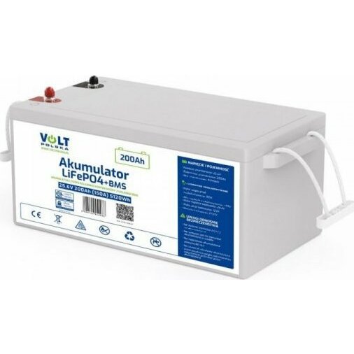 Volt Akumulator LiFePO4 25,6V 200