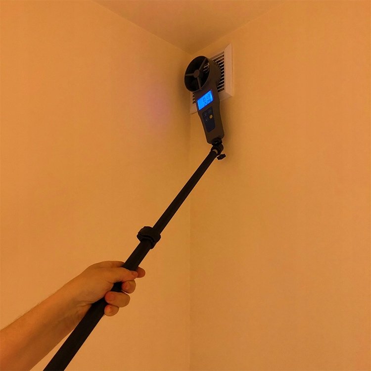 AZ Instruments Wielofunkcyjny termoanemometr z Bluetooth