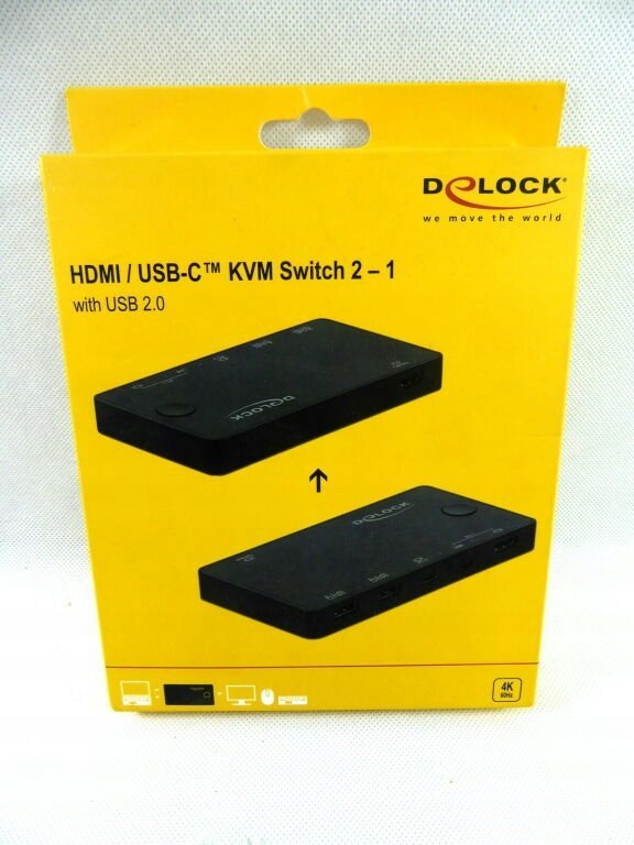 Delock HDMI / USB-C™ KVM Switch