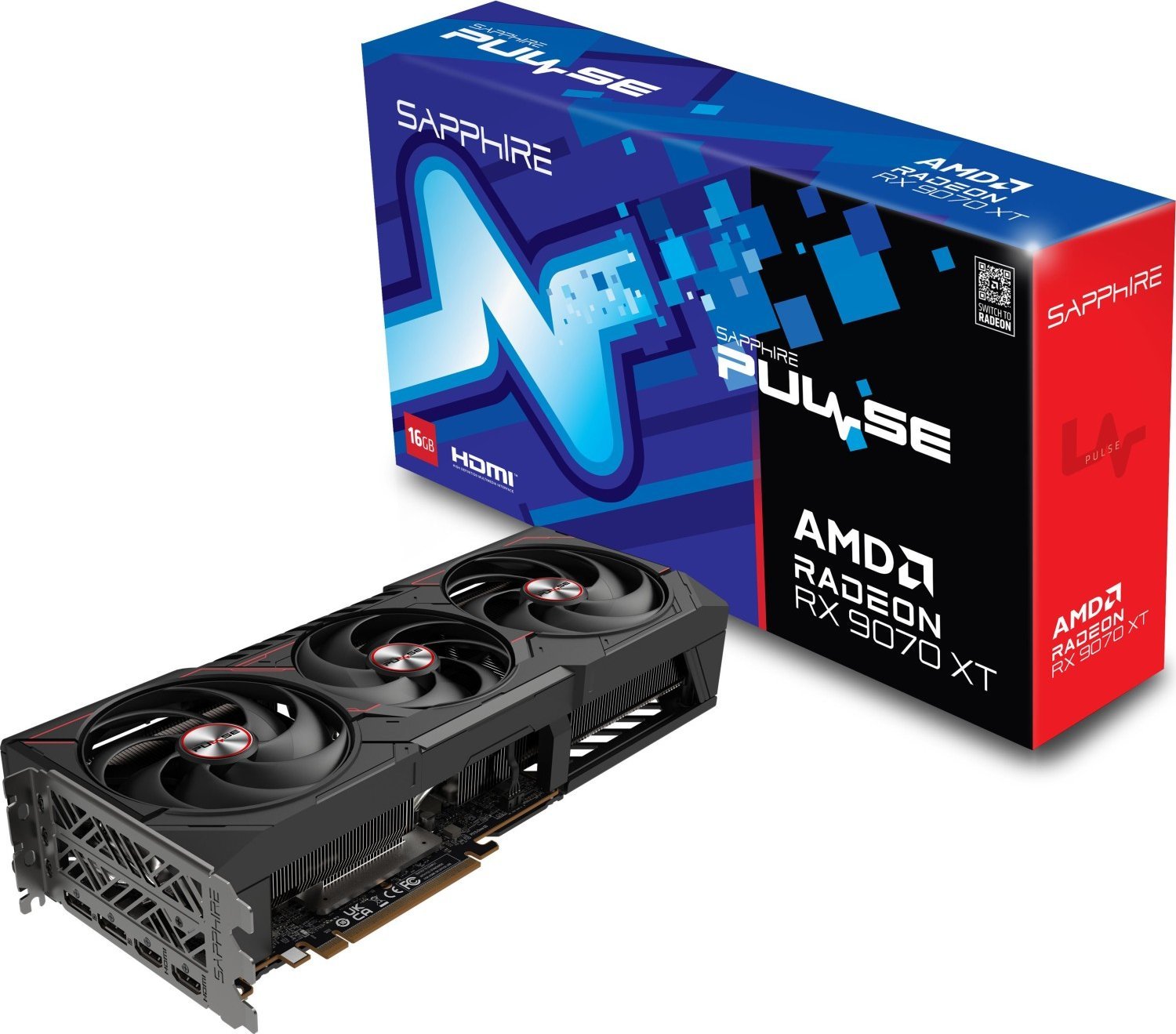 Sapphire PULSE Radeon RX 9070 XT