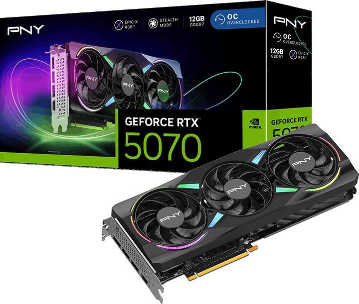 PNY GeForce RTX5070 OC ARGB 3F