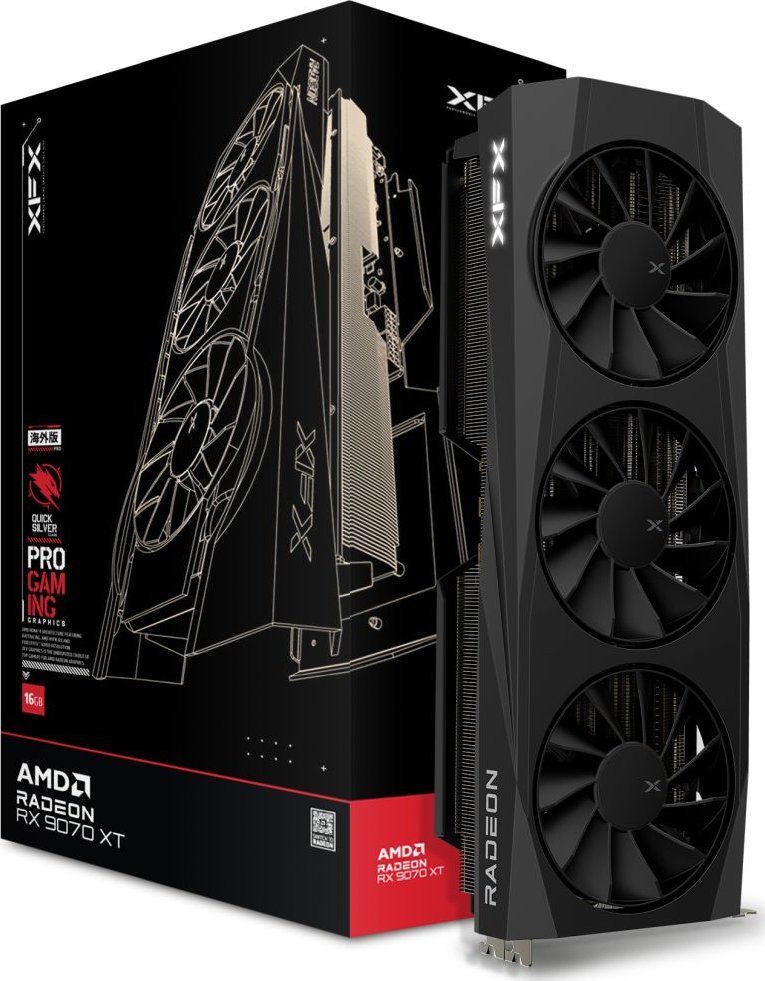 XFX Quicksilver Radeon RX 9070 XT