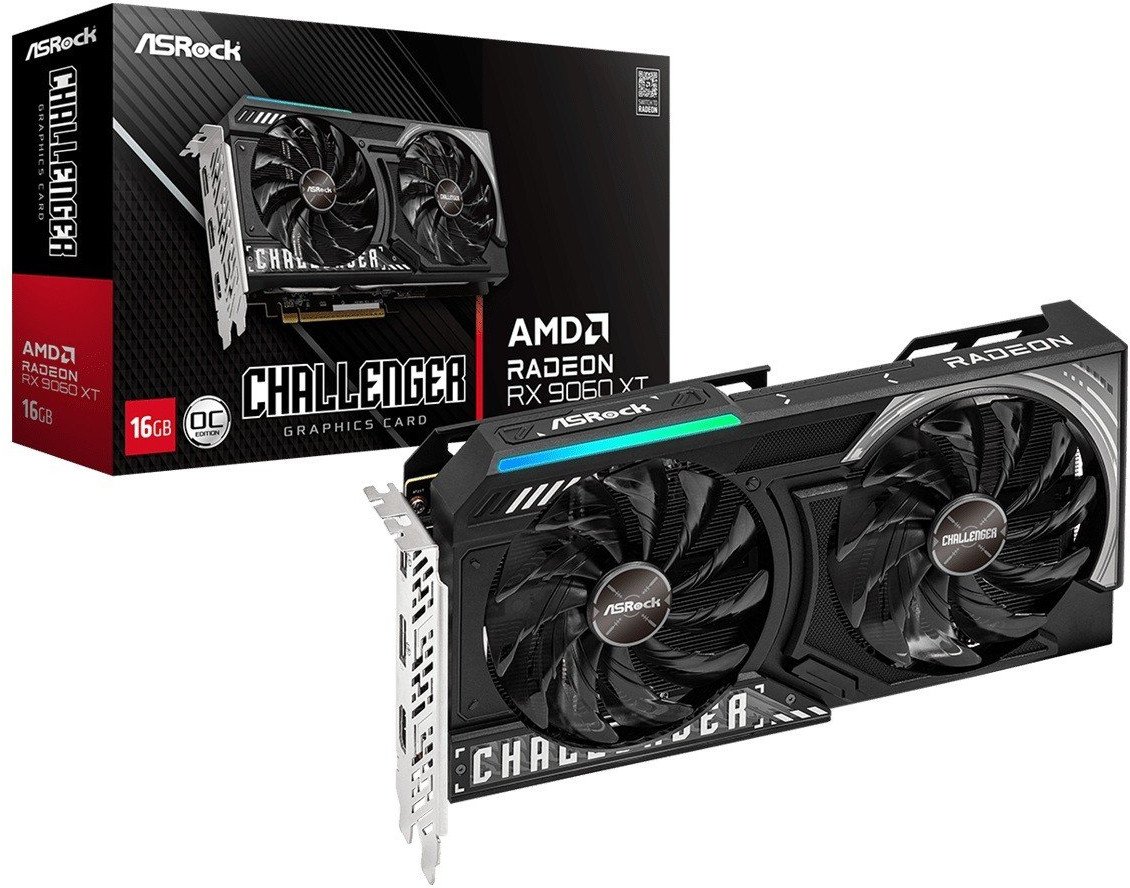 ASRock Radeon 9060 XT Challenger Grafikkarte
