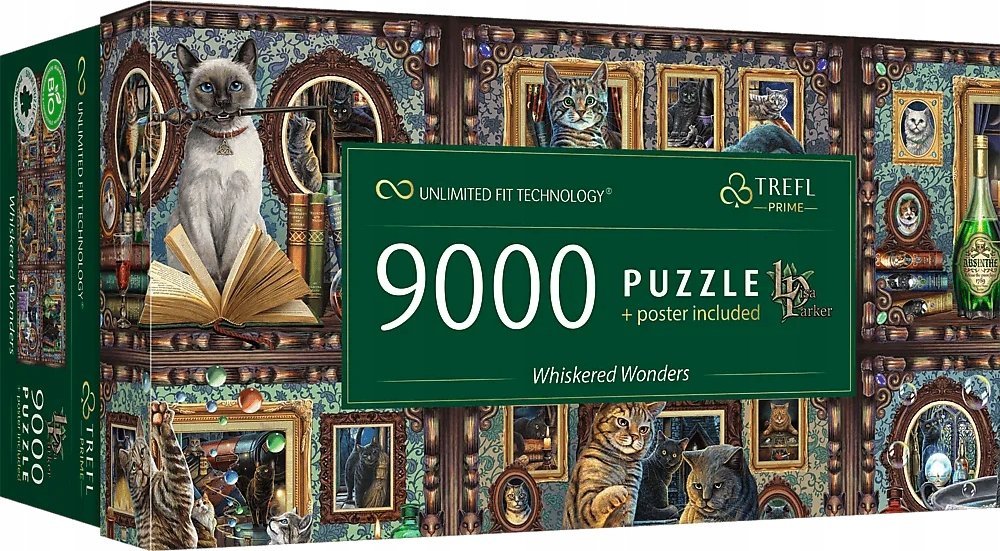 Trefl Puzzle Prime Whiskered Wonders 9000