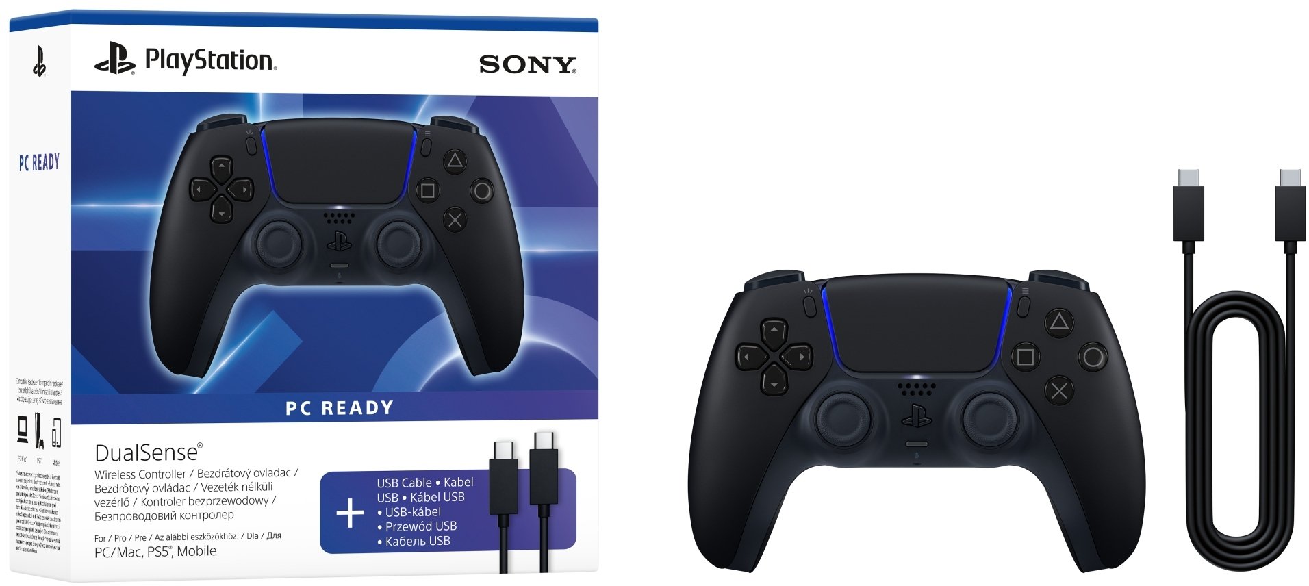 Pad Sony PlayStation 5 DualSense czarny