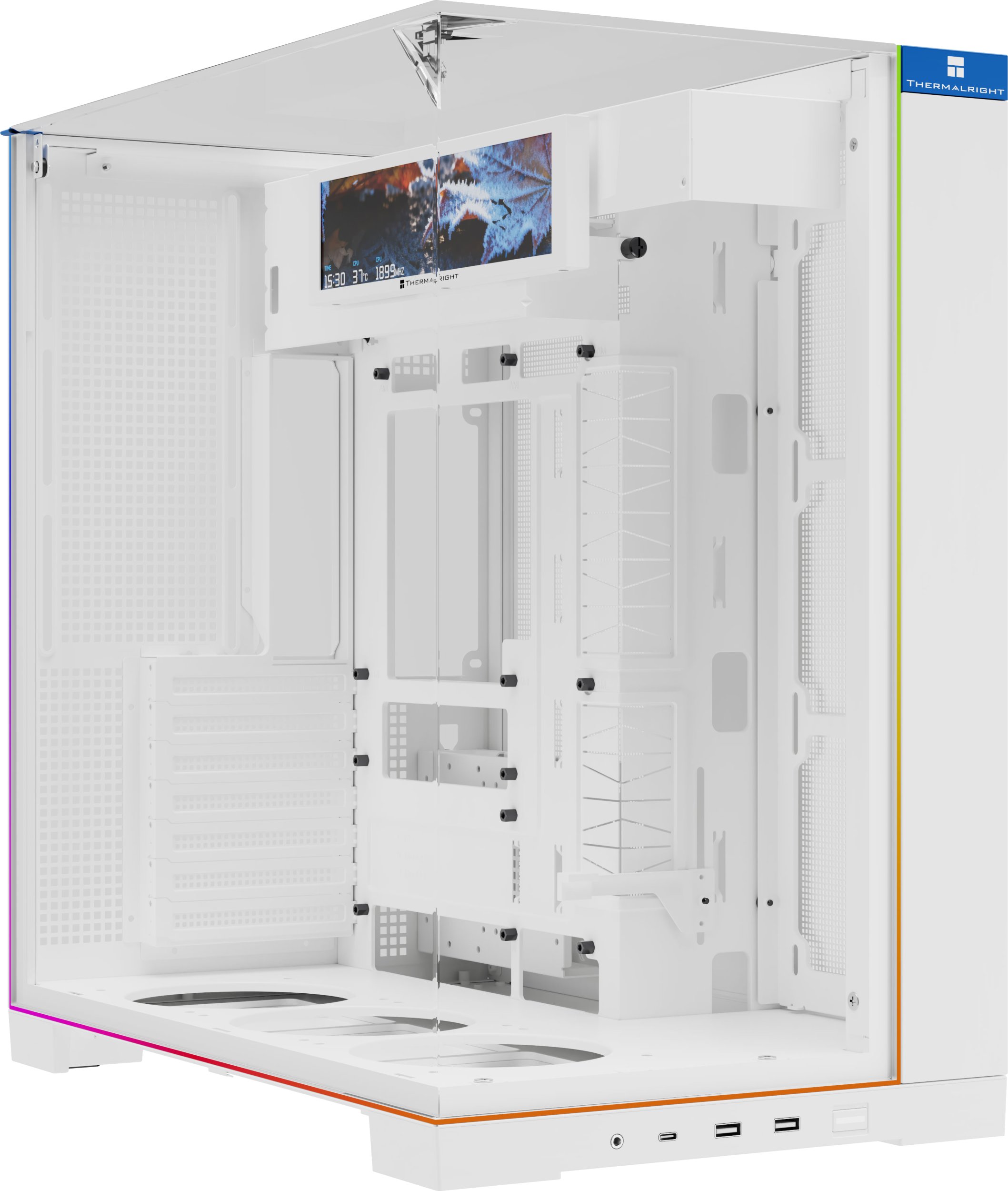 Obudowa Thermalright A70 Vision biała ARGB