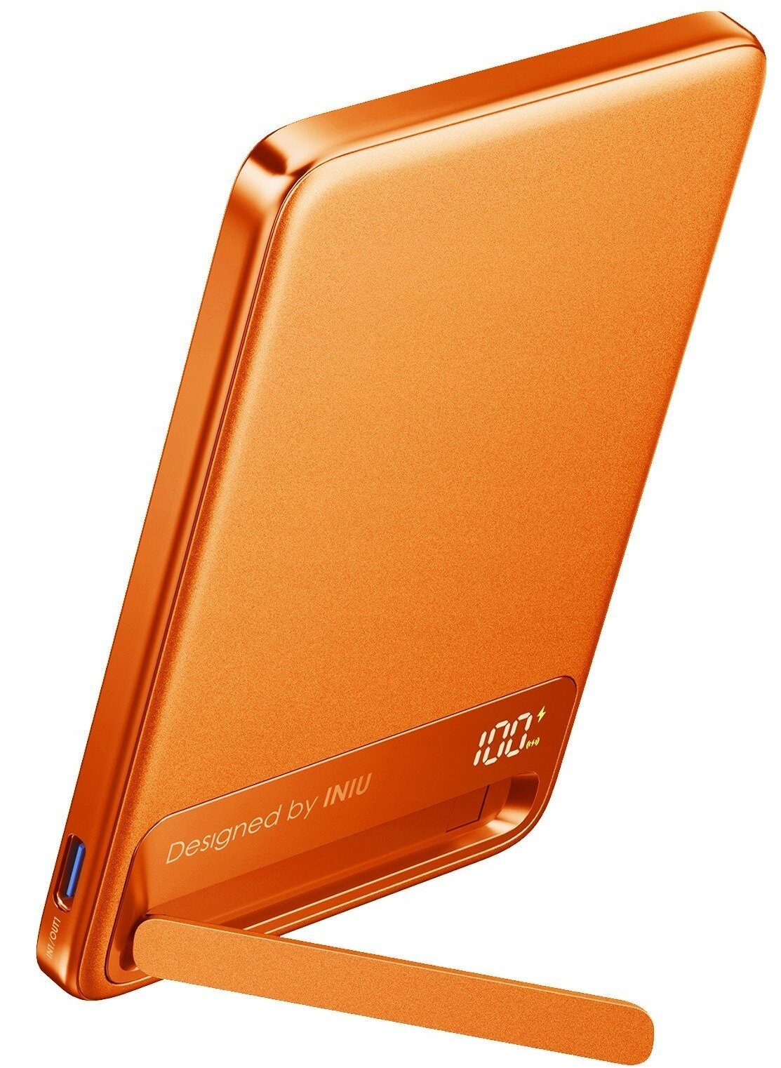 Powerbank INIU MagPro Slim 5000mAh Pomarańczowy