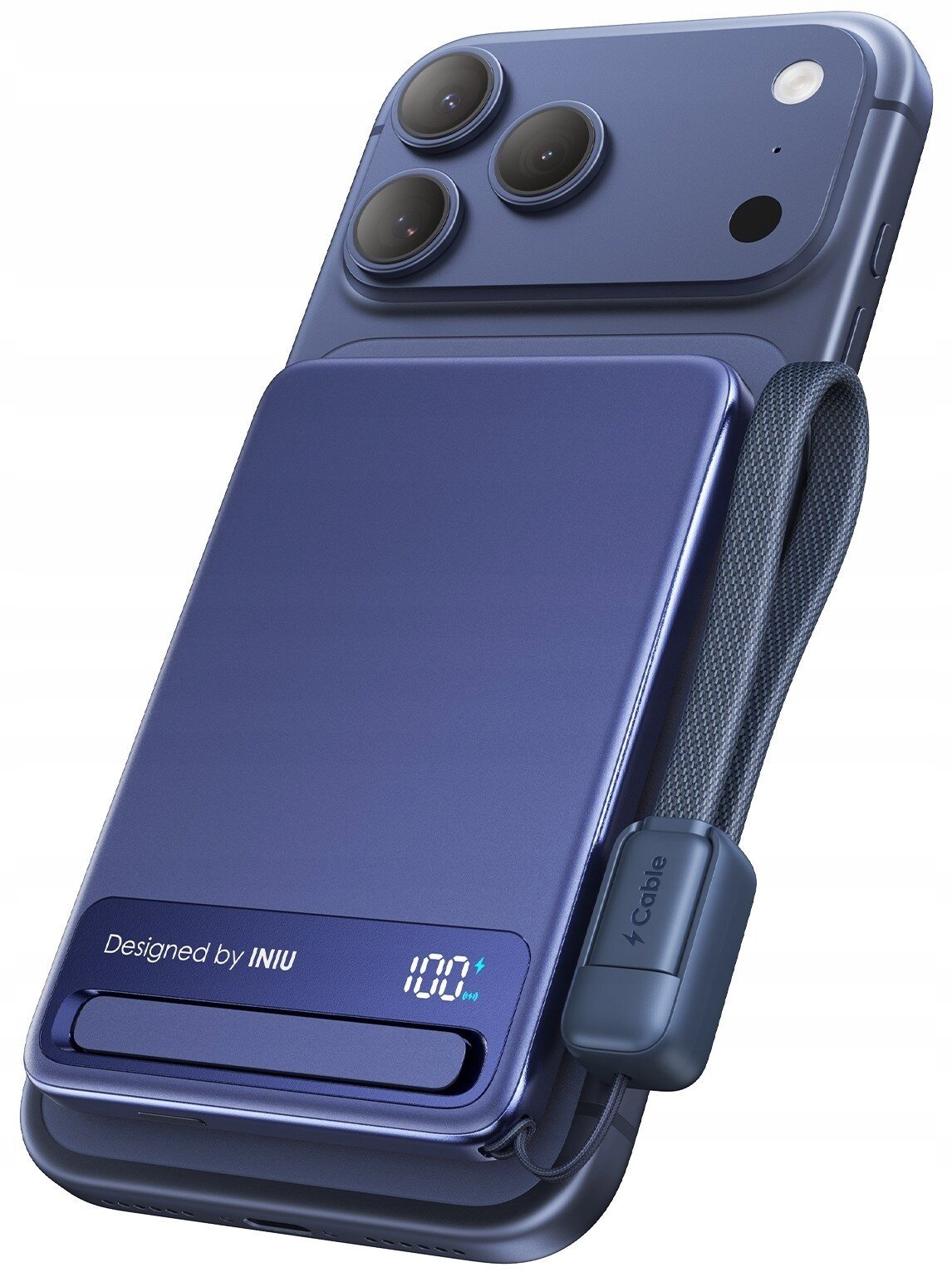 Powerbank INIU MagPro Slim 5000mAh Niebieski