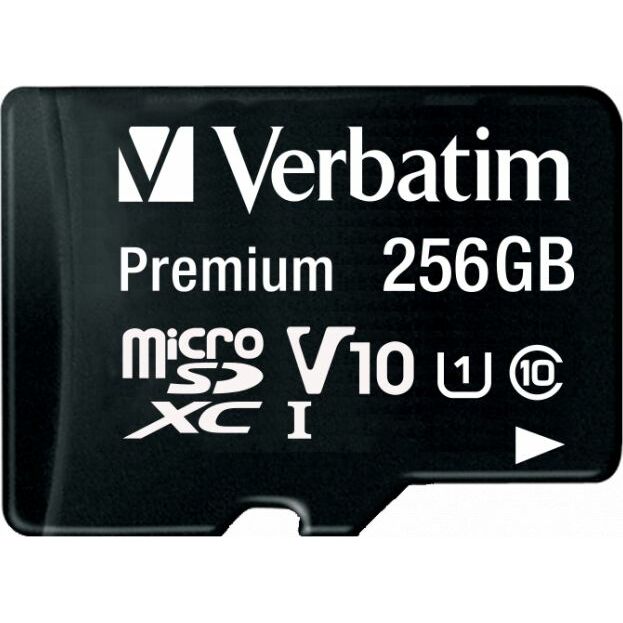 Verbatim microSDXC Speicherkarte 256 GB UHS-I
