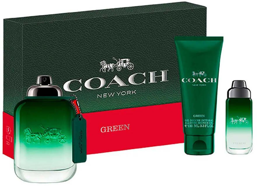 Coach Set Green Eau De Toilette