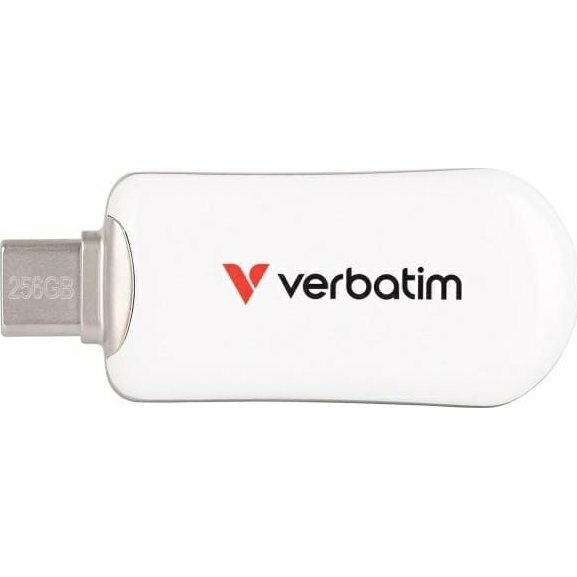 Pendrive Verbatim Plectra 256GB Biały (30230)
