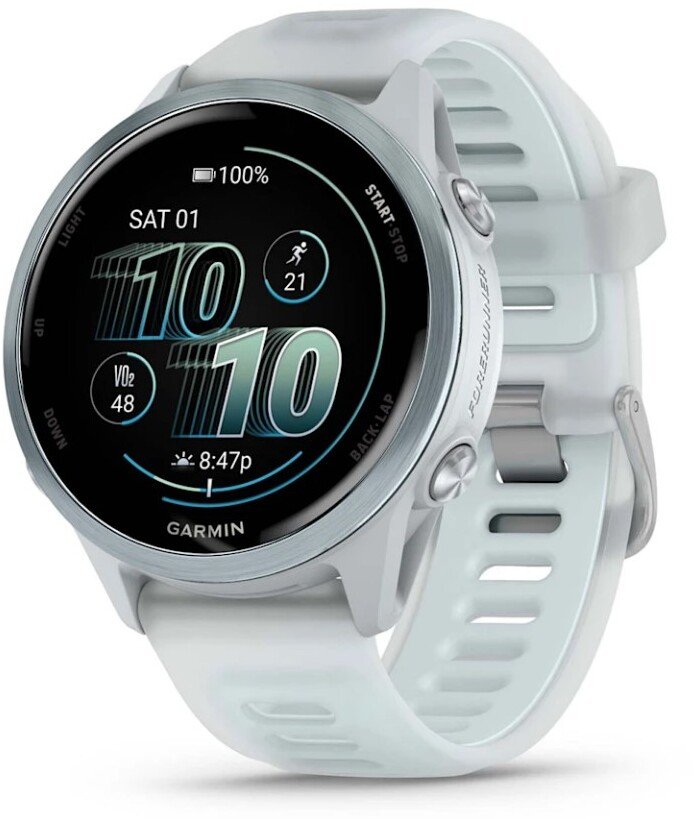 Zegarek sportowy Garmin Forerunner 570 Biało-niebieski