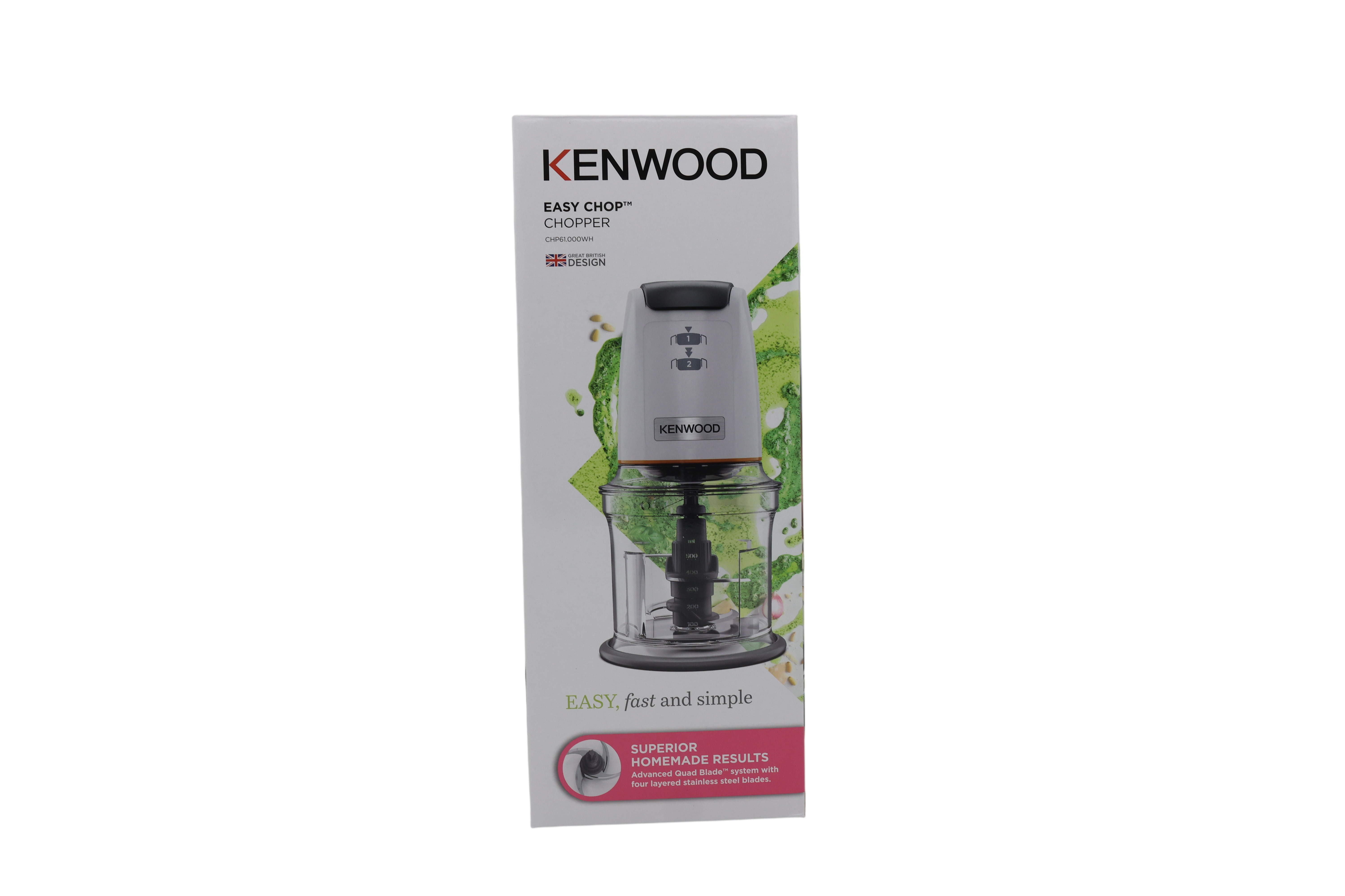Kenwood CHP61.000WH EasyChop Zerkleinerer mit