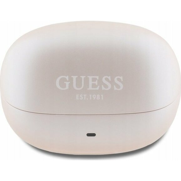 Słuchawki Guess Capsule Printed Logo Różowy