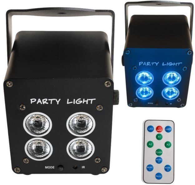 Naświetlacz LIGHT4ME LIGHT4ME ACCU PAR 4x3W