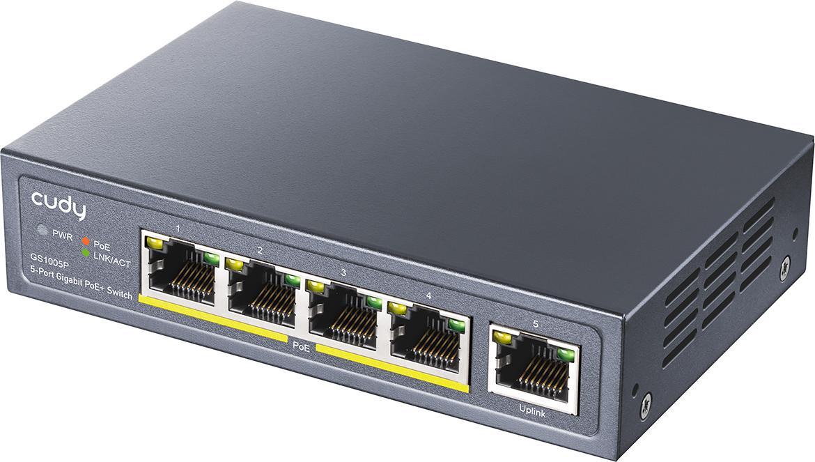 Cudy GS1005P network switch Unmanaged Gigabit