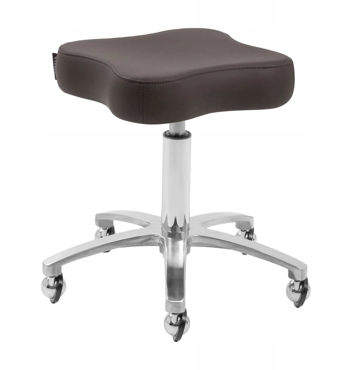 Activeshop Taboret obrotowy Omega Supremo brązowe