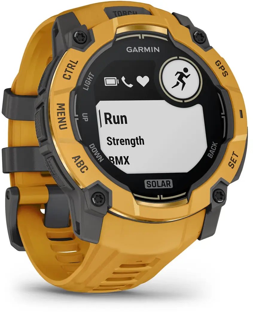 SMARTWATCH INSTINCT 3 SOLAR/SUNBURST 010-02935-02 GARMIN