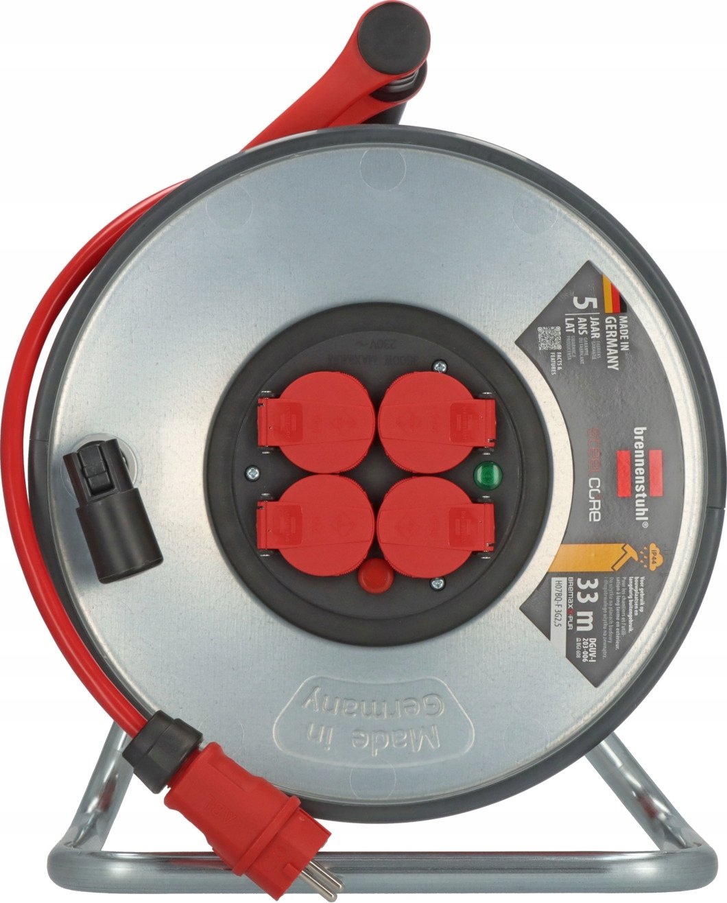 Brennenstuhl Professional przedłużacz bebnowy SteelCore SC