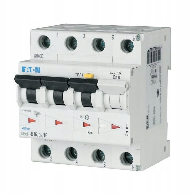 Eaton Wyłącznik kombinowany FRBM6-B16/3N/003 170986 |