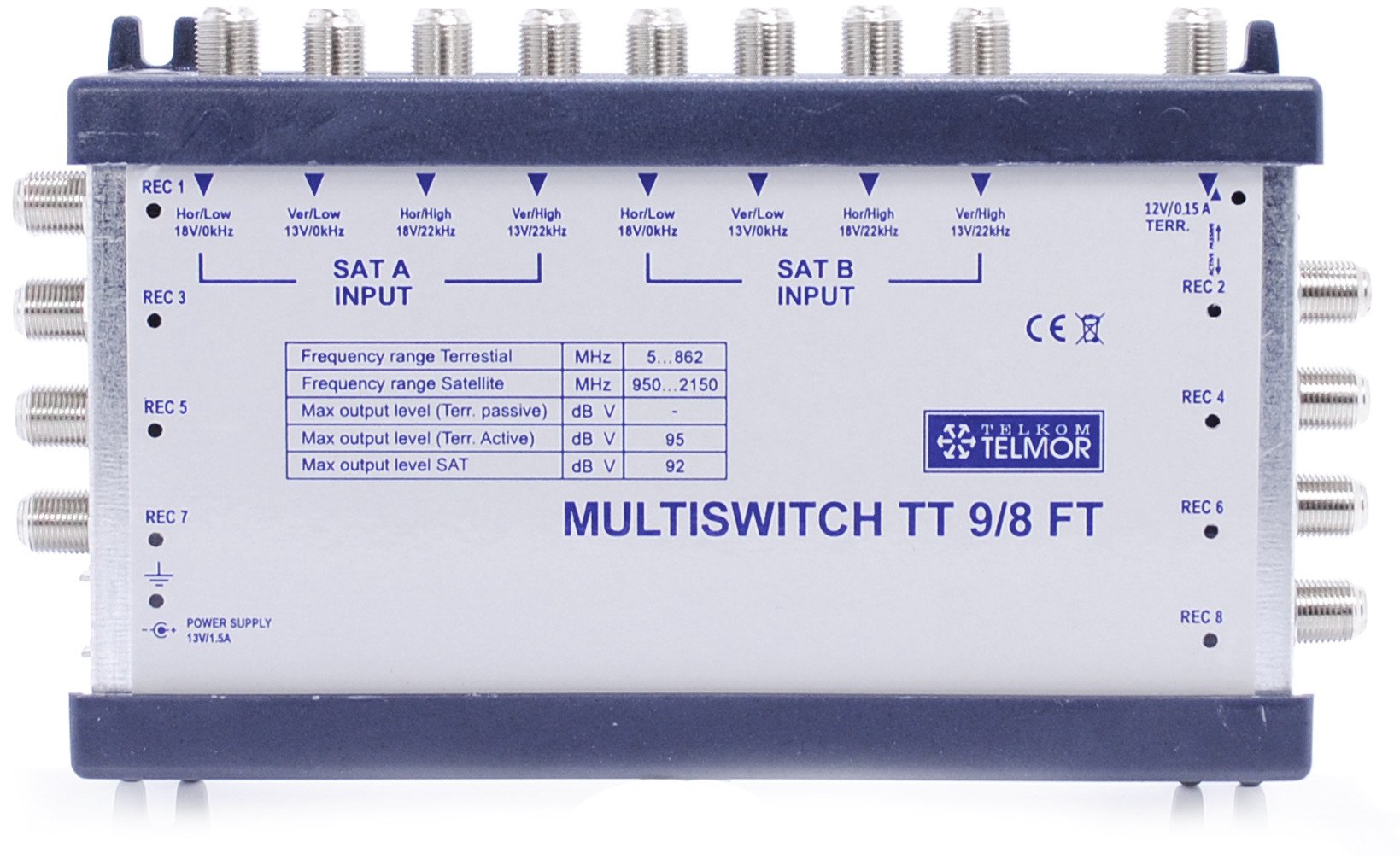Podspeakers Multiswitch Telkom-Telmor 9/8 CLASSIC -