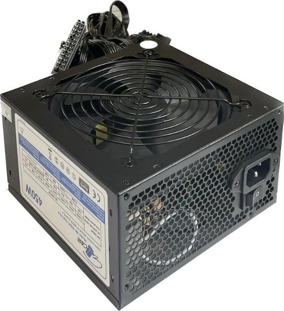Zdroj Eurocase 450W-ATX, 12cm ventilátor, bulk