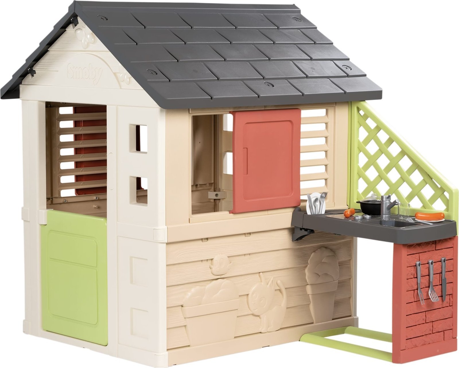 Smoby Nature Playhouse with Kitchen |