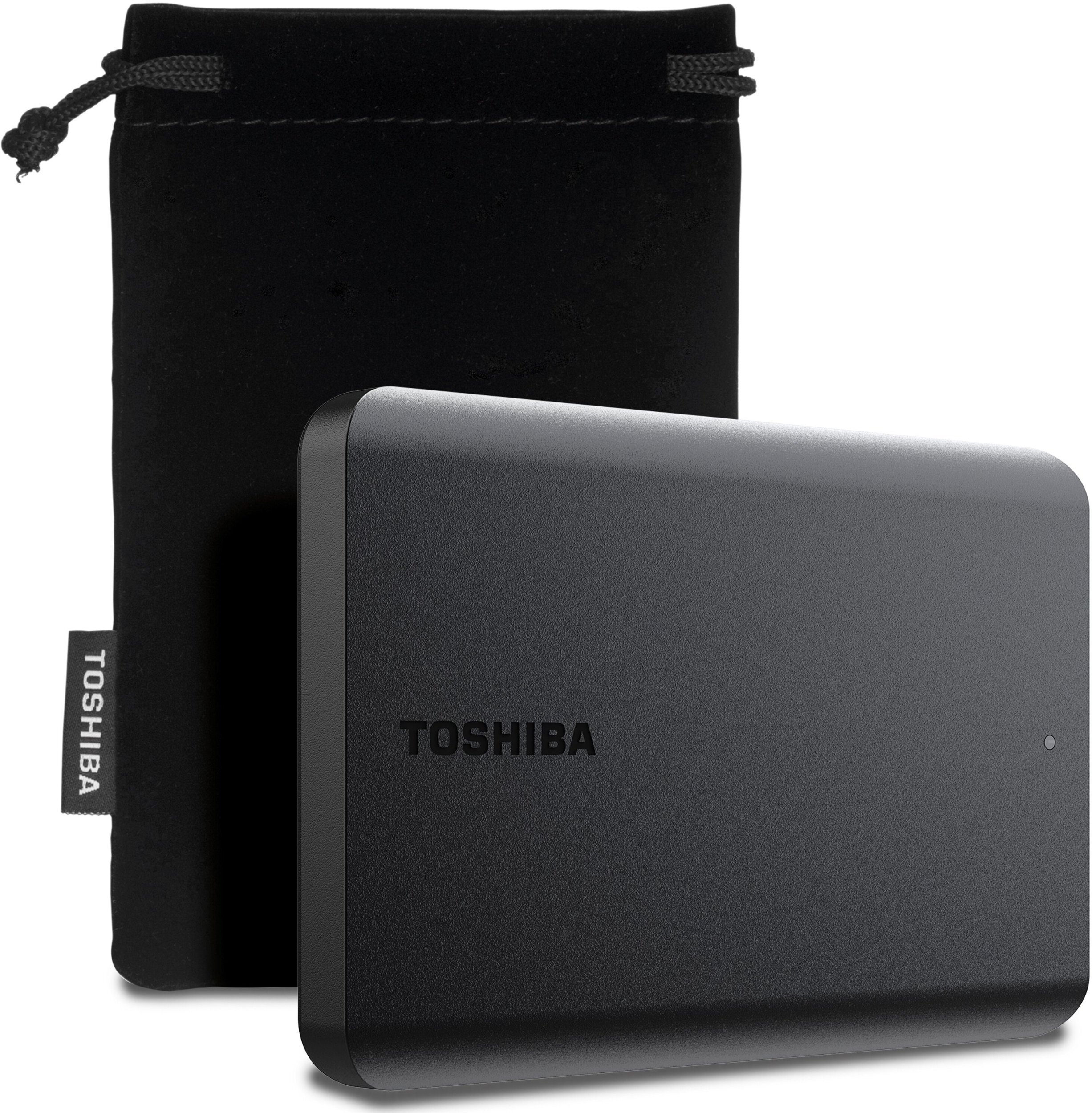 External HDD|TOSHIBA|Toshiba Canvio Basics 2TB BLACK