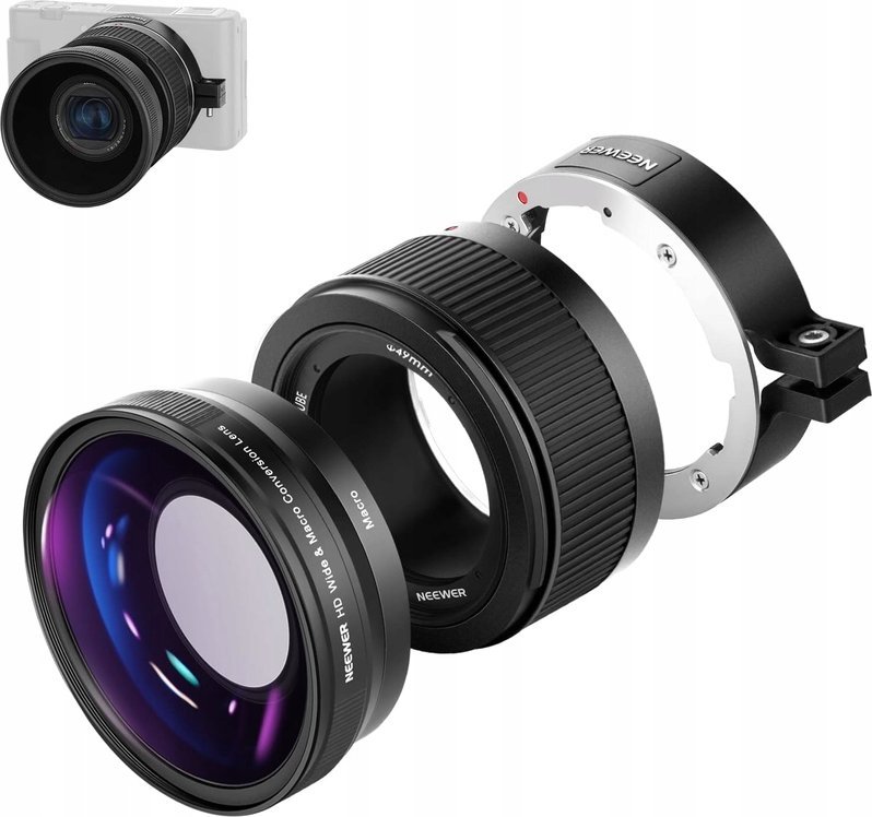 Neewer wide angle lens for Sony