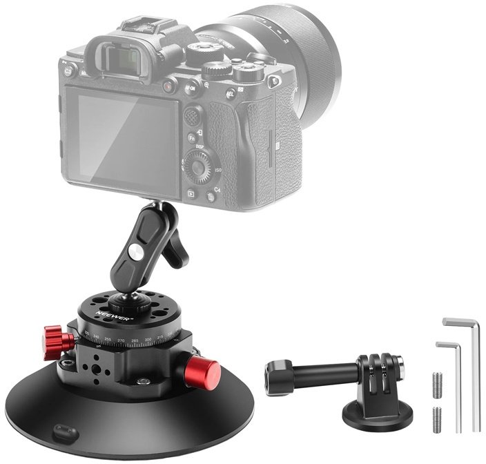 Mount with suction cup 1/4 inch