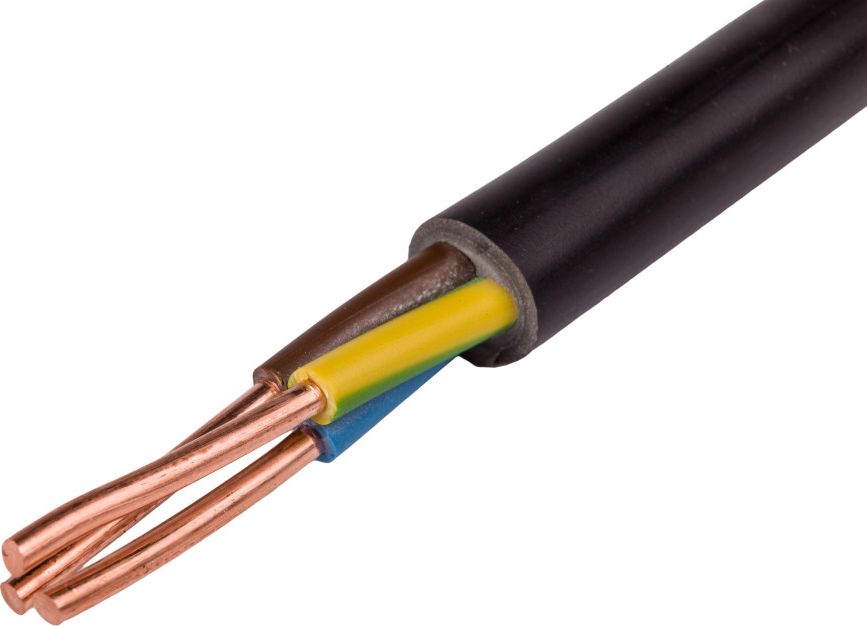 Elektrokabel YKY 3x1,5 żo 0