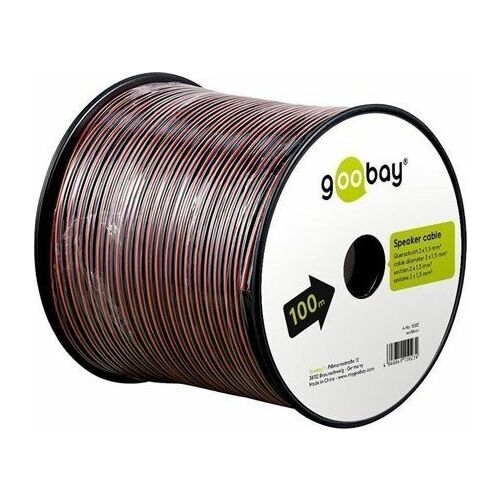 Przewód Goobay 15023 Speaker cable red/black