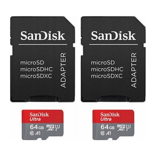 MEMORY MICRO SDXC 64GB UHS-I/W/A SDSQUAB-064G-GN6MT