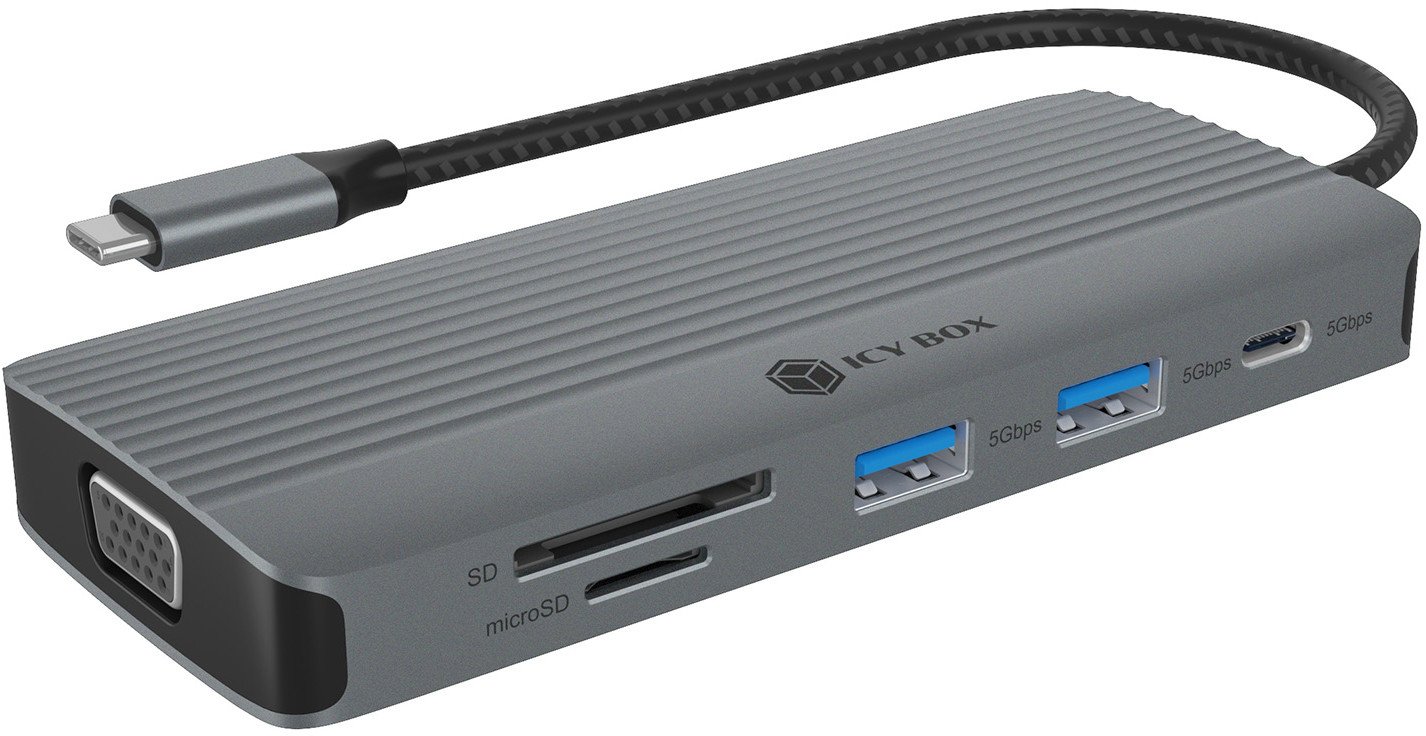 Stacja/replikator Icy Box IB-DK4040A-CPD 10w1 USB-C