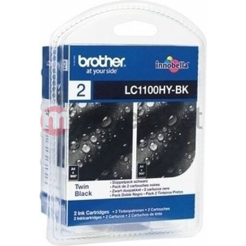 Tusz Brother zestaw tuszy oryginalnych LC-1100HYBK