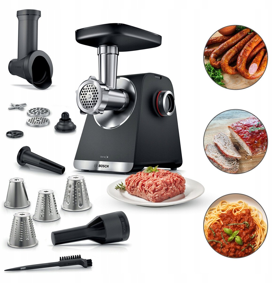 Maszynka do mielenia mięsa Bosch MFWS640B