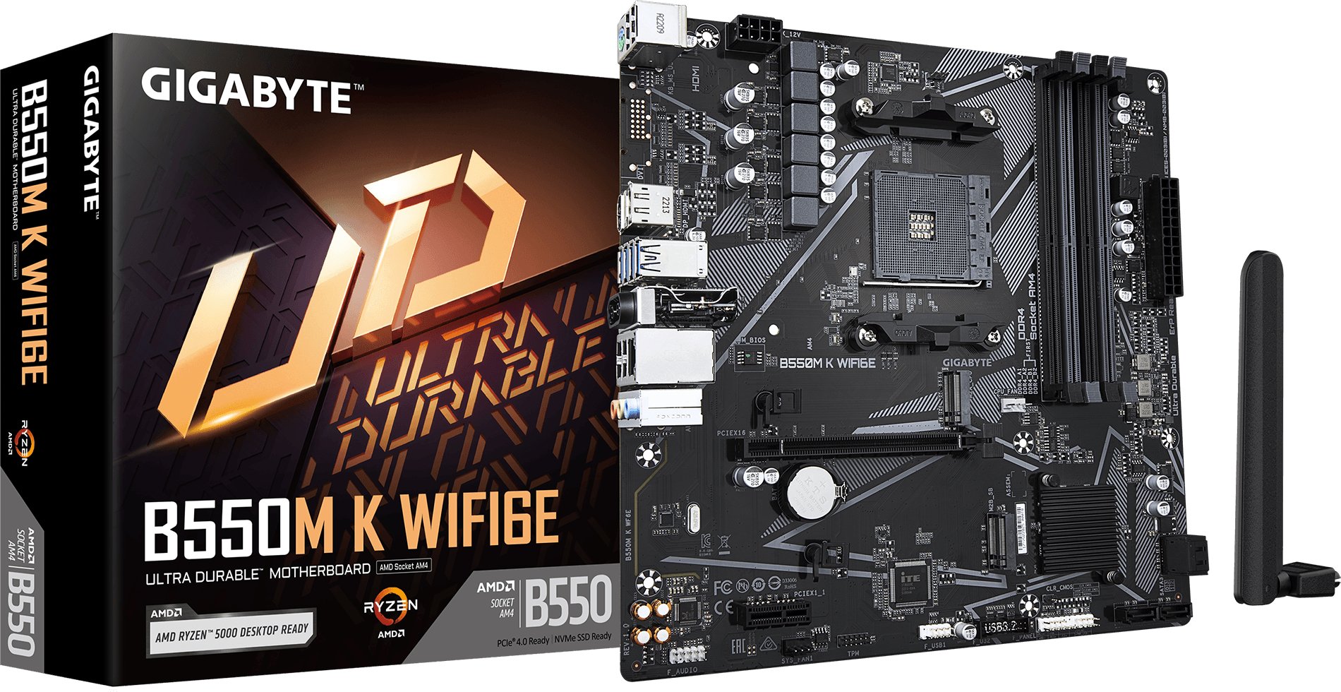 Gigabyte B550M K WIFI6E | Processor