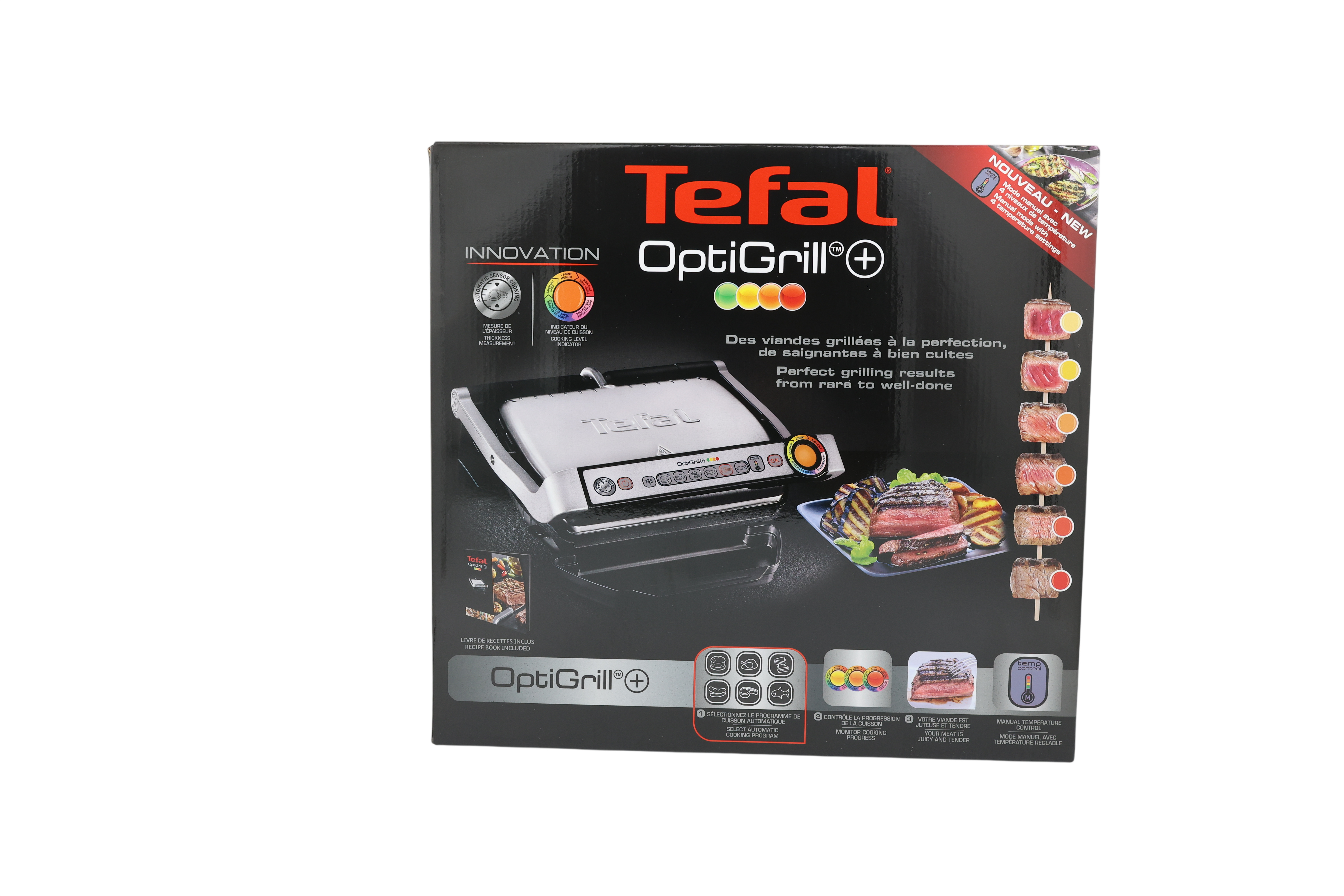 Tefal GC712D Optigrill+l Kontaktgrill | GC712D