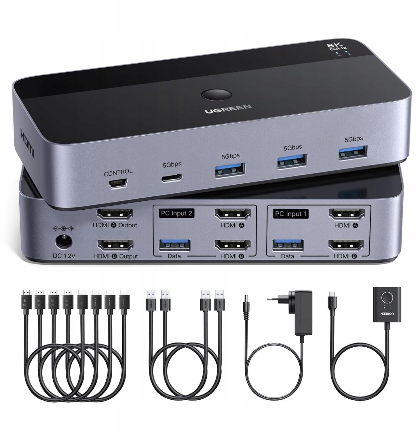 Ugreen UGREEN KVM Dual Monitor 8K