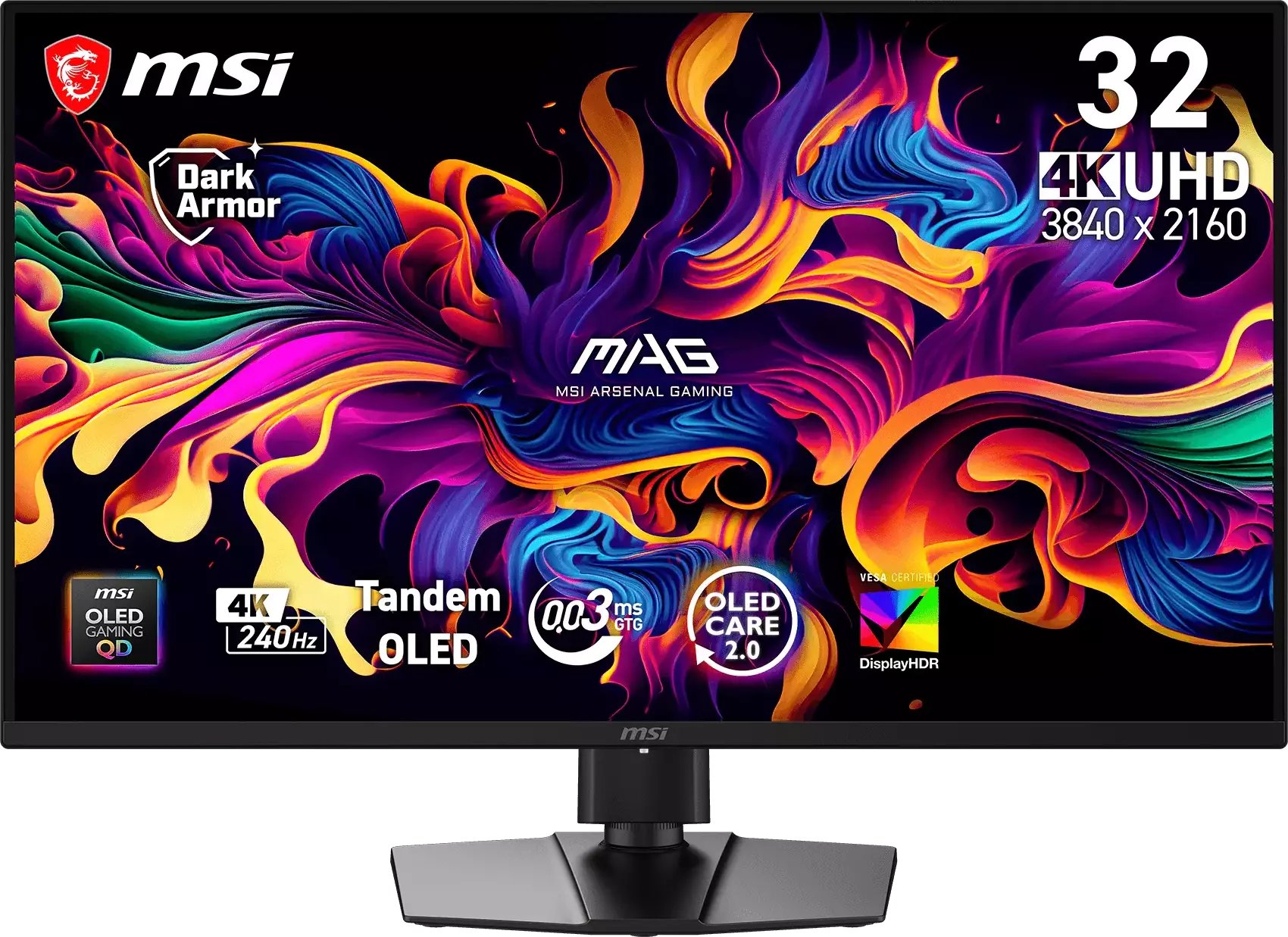 Monitor MSI MAG 321UPDE QD-OLED X24